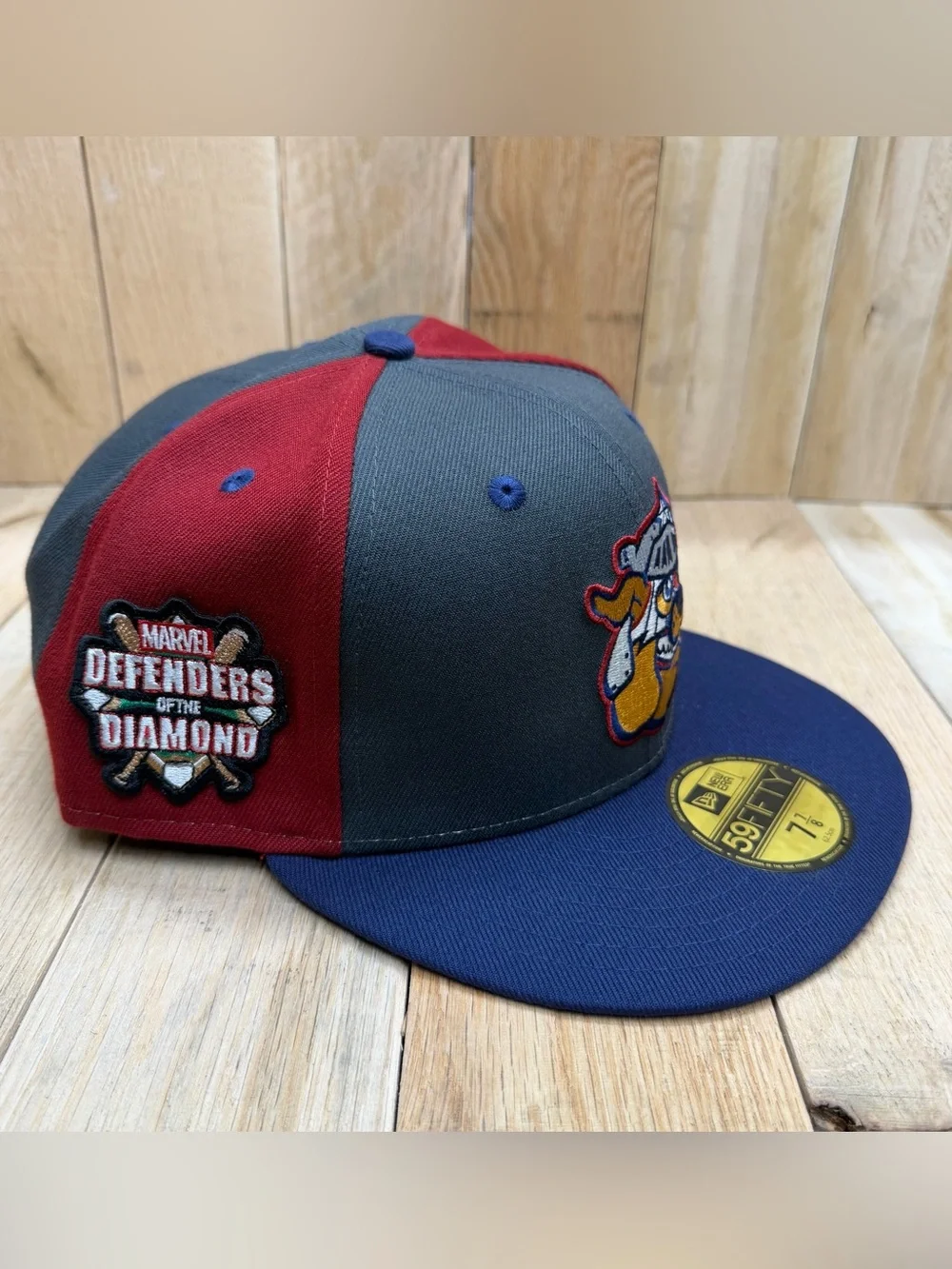Round Rock Express New Era 2024 Marvel Defenders of the Diamond 5950 Size 7 7/8